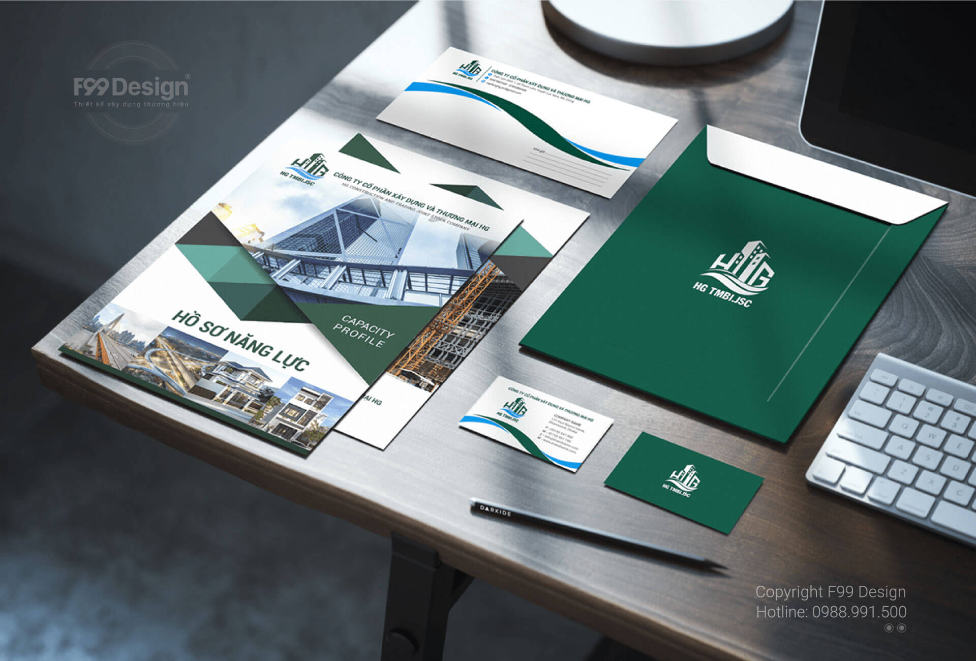 Thiết kế bộ nhân diện thương hiệu