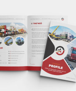 Thiết kế profile cho thuê xe cẩu Sao Sáng