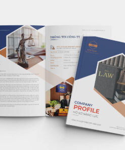 Thiết kế profile công ty luật Dân Luật
