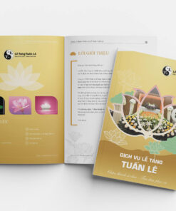 Thiết kế profile dịch vụ tang lễ Tuấn Lê