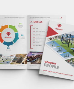 Thiết kế profile thiết bị thể thao HT SPORT