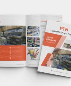 Thiết kế profile văn phòng phẩm PTN